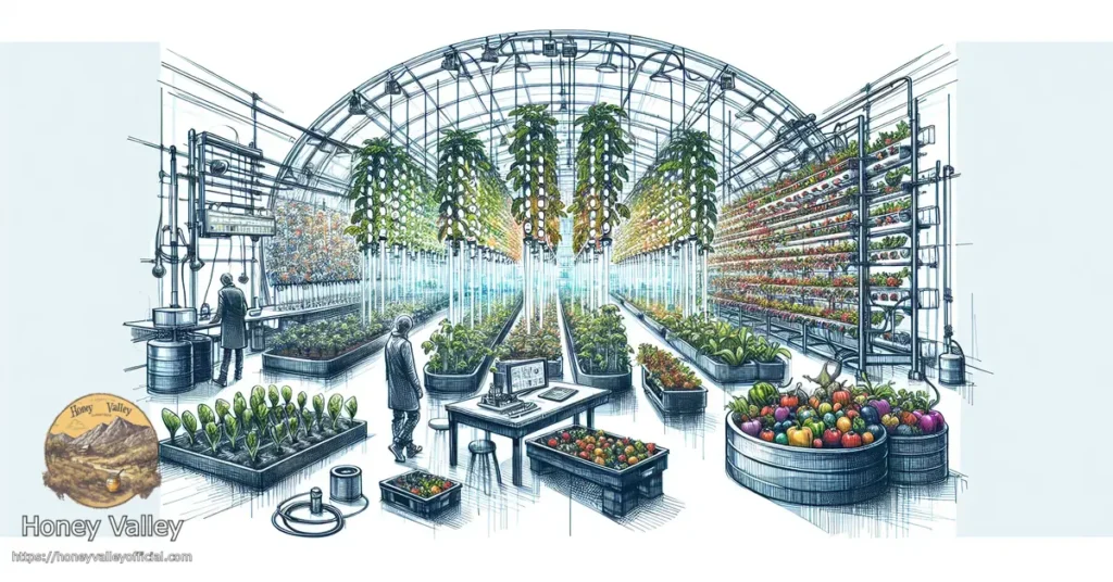 Is it possible to grow food in a soil-less greenhouse?