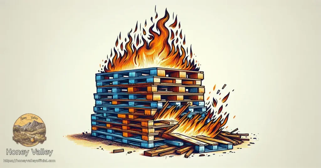 Do wooden pallets make good firewood?