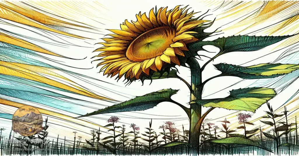 How tall can a sunflower grow?