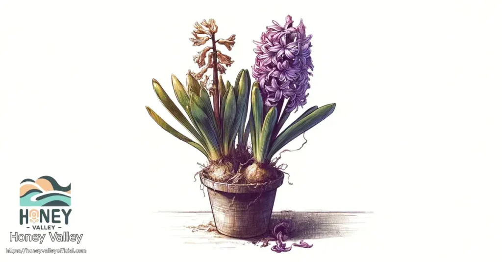 I think my hyacinth plant is rotting. What can I do about it?